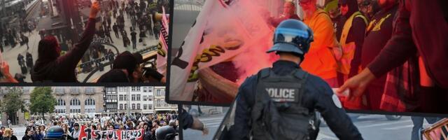 UČENIKE PRIBILI UZ ZID, NOVINARE TUKU PO ULICI: Svet obišla brutalna reakcija policije na ulicama glavnog grada, više od 300 uhapšenih (VIDEO)