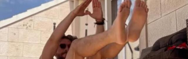 SKINUO SE SAMO U BOKSERICE, PA KRENUO DA SE DIŽE! Čim se RAZVEO, otpustio kočnice! Šok snimak