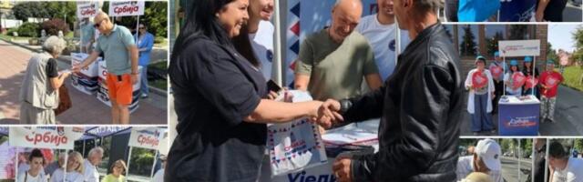 SRBIJA NEĆE HAOS, HOĆE NAPREDAK! Građani Beograda pokazali šta znači Ujedinjena Srbija - VELIČANSTVENI PRIZORI (FOTO)