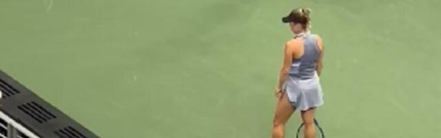 Sramno ponašanje teniserke na US openu (VIDEO)