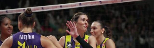 TROFEJ ZA BOJANU DRČU: Odbojkašice Fenerbahčea u finalu Kupa Turske savladale Ezačibaši Tijane Bošković i Jovane Stevanović sa 3:0