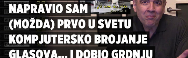 Evrovizija 1987 – kako je (možda) prvo u svetu kompjutersko brojanje glasova donelo samo… grdnju — Dejan Ristanović