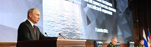 PUTIN: Imamo naoružanje bez premca, pre svega hipersonično