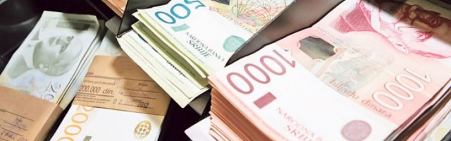 Просечна зарада у Србији у августу 58.513 динара