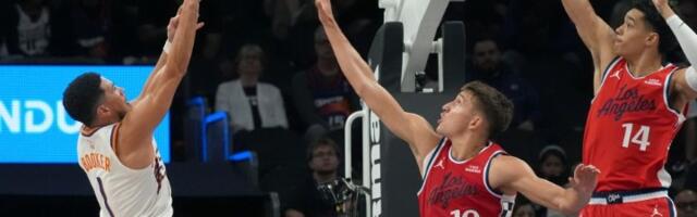 Bogdan prvi put dvocifren ove sezone, poraz Klipersa u Arizoni