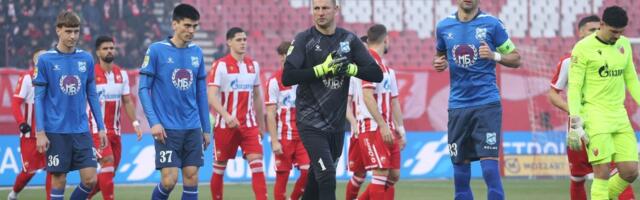 Stativa jedna, stativa druga i gol, ovako je Zvezda povela protiv Mladosti u poslednjem meču u godini