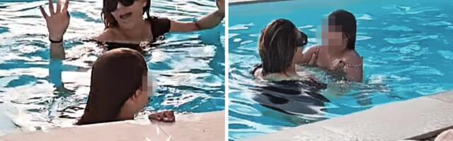 Ana Nikolić uživa u Raletovoj vili na Avali: Objavila snimak sa ćerkom iz bazena, nazdravlja uz šampanjac