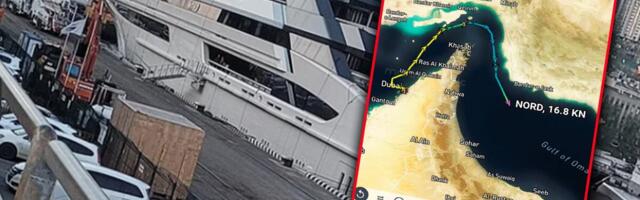 RUSKA SUPERJAHTA PROŠLA KROZ ORMUSKI MOREUZ UPRKOS POMORSKOJ BLOKADI! Luksuzna grdosija ima heliodrom i podmornicu, a iza svega stoji milijarder blizak Putinu