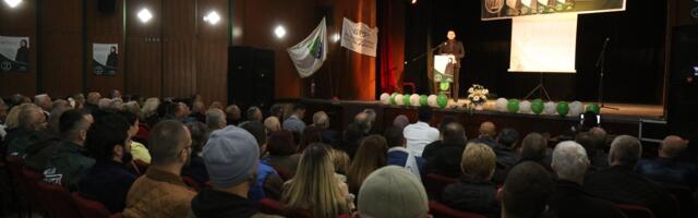 U Priboju održan skup završni skup liste “Jedinstveno za slobodno vijeće”