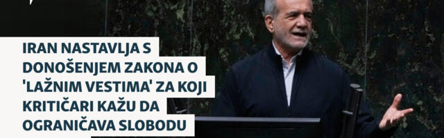 Iran nastavlja s donošenjem zakona o 'lažnim vestima' za koji kritičari kažu da ograničava slobodu govora