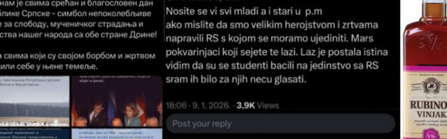 Пешићева напала блокадере због РС а они јој послали „вињак“