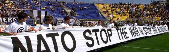 Grčko-srpsko prijateljstvo bilo je simbol prkosa prema NATO: Dok su padale bombe, igrao se fudbal na stadionu Partizana /VIDEO/