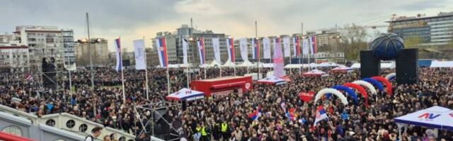NIKAD VIŠE LJUDI NA NEKOM SKUPU U SRBIJI! U Areni već 30.000 ljudi čeka Vučića, ispred dvorane najmanje još toliko! (FOTO, VIDEO)