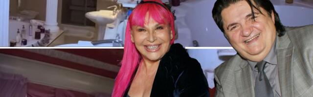 Zorica i Kemiš imaju dve wc šolje, zajedno idu u toalet! Ovo je njihov dom: Na krevetu baldahin i svila sa...