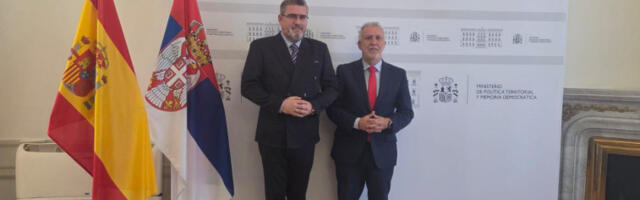 Старовић: Шпанија чврсто уз Србију на путу ка ЕУ