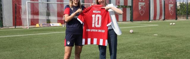 Ministarka Tatjana Macura posetila Crvenu zvezdu: "Ulaganje u ženski sport je ulaganje u jednake šanse"