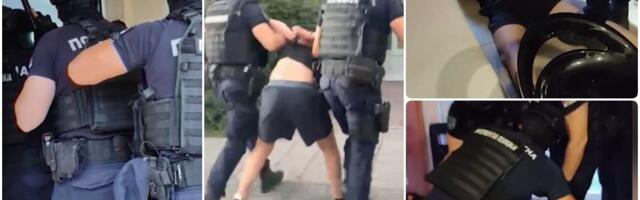 POGLEDAJTE KAKO JE UHAPŠEN NOVOSAĐANIN ZBOG POKUŠAJA UBISTVA! Napravio sačekušu sugrađaninu, pa ispalio hitac u njega (video)