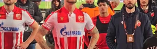 Marko Arnautović i nikada tužniji pogled ka Delijama, izraz lica igrača Zvezde govori 1000 reči