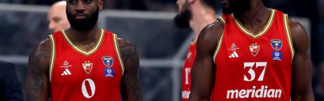 Košarkaši Crvene zvezde bez izjava nakon večitog derbija protiv Partizana