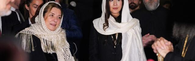 Tamara Vučić zajedno sa predsednikom Gruzije i prvom damom posetila Hram Svetog Save