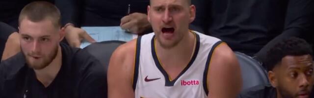 Pukao film u ekipi Denvera: Kamere snimile Jokićev bes na 20 razlike! /VIDEO/