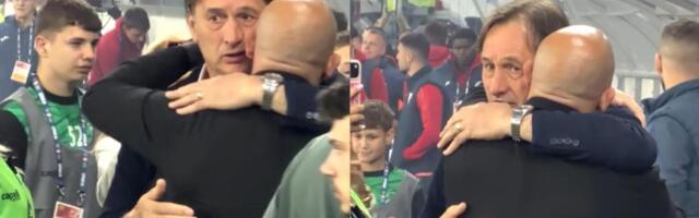 Stanković i Tanjga se izljubili pre početka finala, svi se pitaju šta su pričali! /VIDEO/