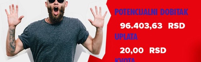 LUDI TIKET (-), četvrtak, 96.403: Pod led zbog keca iz Ankare