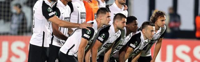 Centimetri prave razliku, Partizan udario u zid
