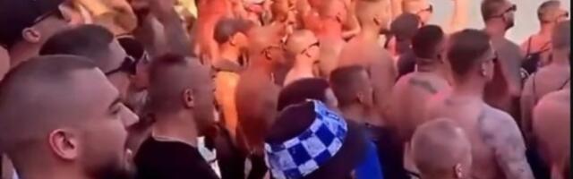 Pojavio se snimak poljskih huligana iz centra Beograda (VIDEO)