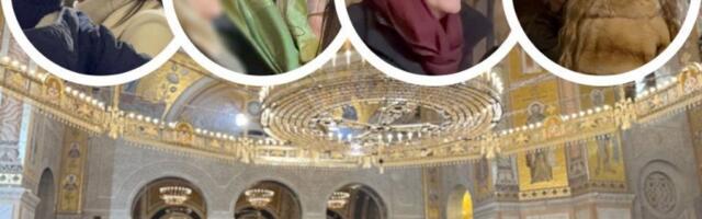 VELIČANSTVENA LITURGIJA U HRAMU - POZNATI BOŽIĆ DOČEKALI UZ MOLITVU: Zabeleženi emotivni trenuci! (VIDEO)