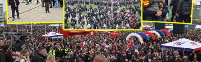 PREPUNA BEOGRADSKA ARENA! Oglasio se MUP o brojkama na SNS skupu: Unutra oko 32.000 ljudi, ISPRED JOŠ VIŠE!
