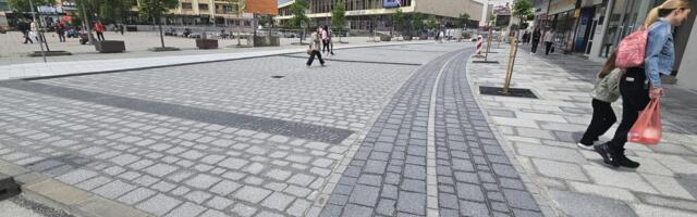 Zavrseno prvih 30 metara trga, izgleda prelepo