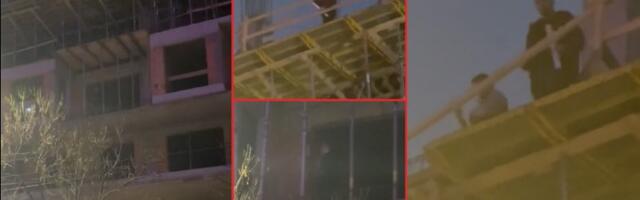 Ko su ljudi u crnom koji su sa gradilišta gađali ljude kad je krenuo stampedo (VIDEO, FOTO)