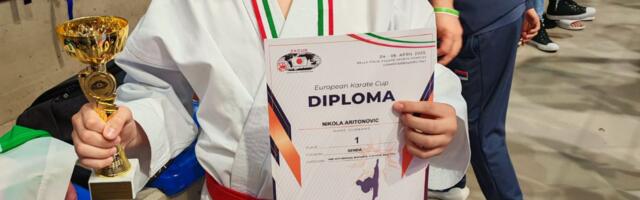 Nikola Aritonović prvi u katama na Svetskom prvenstvu u Poljsku