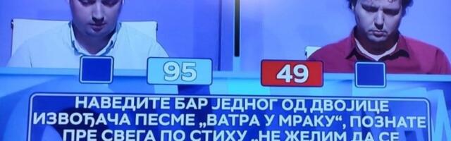 Neverica u Slagalici: Pojavilo se pitanje o pesmi koja je postala himna protesta!