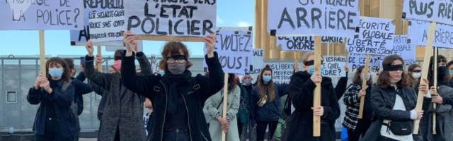 Масовни протести широм Француске против Закона о безбедности /видео/