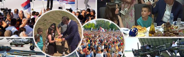 NA VIDOVDAN SE VIDELO KUDA IDE SRBIJA! TRI STUBA POBEDE