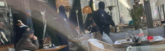 Pretres kluba "Kasina" na Terazijama (FOTO)