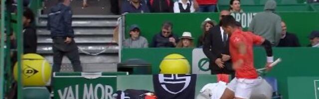OVO NISTE VIDELI NA TELEVIZIJI! Novak nije mogao da se kontroliše, REKET IZVUKAO DEBLJI KRAJ (VIDEO)