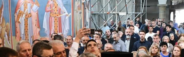 Svetom liturgijom i rezanjem kolača obeležena gradska slava Spasovdan