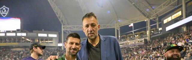 ĐOKOVIĆ I DIVAC UŽIVALI, ALI IM JE MESI POKVARIO SLAVLJE: Teniski i košarkaški as ovaj meč nisu hteli da propuste