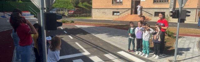 Poligon za bezbednost dece u saobraćaju (VIDEO)