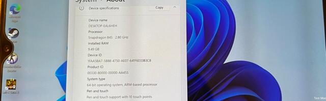Windows 11 na mobilnom telefonu