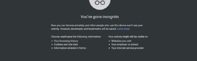 Incognito režim nije toliko “privatan” koliko mislite