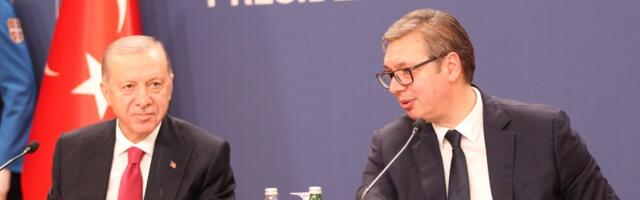 Vučić stigao u Predsedničku palatu, sledi sastanak sa Erdoganom