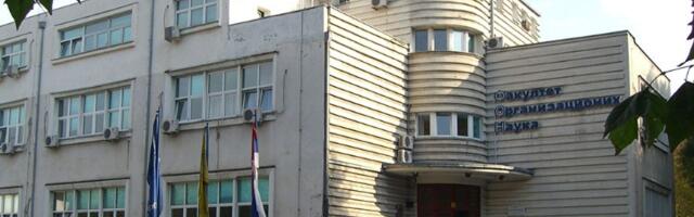 FON: Dojava o eksplozivu, sutra niko ne sme da boravi na fakultetu