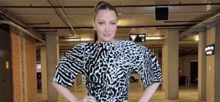 ALEKSANDRA PRIJOVIĆ ZALUDELA HRVATE STAJLINGOM: Visoke štikle, duboki šlic i haljina koja je istakla sve atribute, a za samo nekoliko sati pevaće u Beogradu