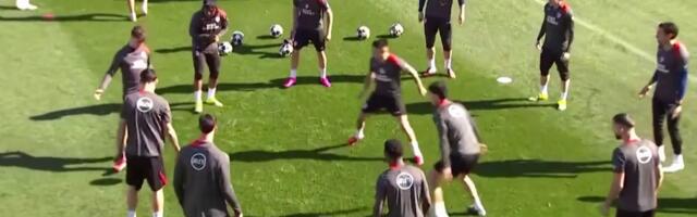 Atletiko brusi formu pred Briž