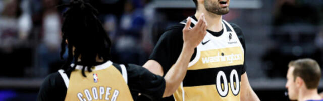 Тристан Вукчевић постигао 17 поена у поразу Вашингтона од Филаделфије