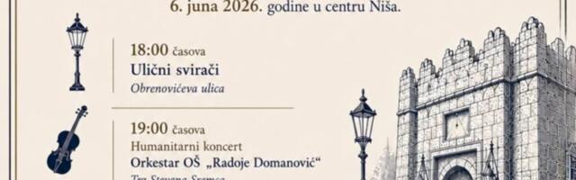 Festival uličnih svirača „Zvuci niške kaldrme“ u Nišu 6. juna